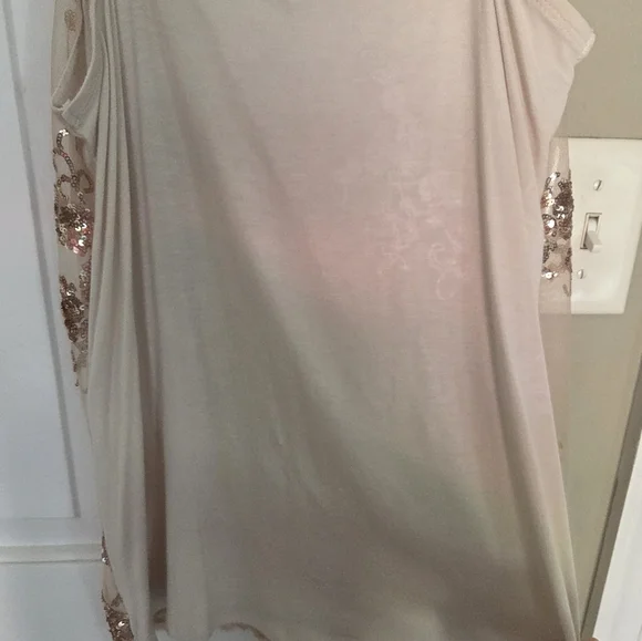 About A Girl Pink Embellished Sleeveless Camisole - Picture 7 of 7